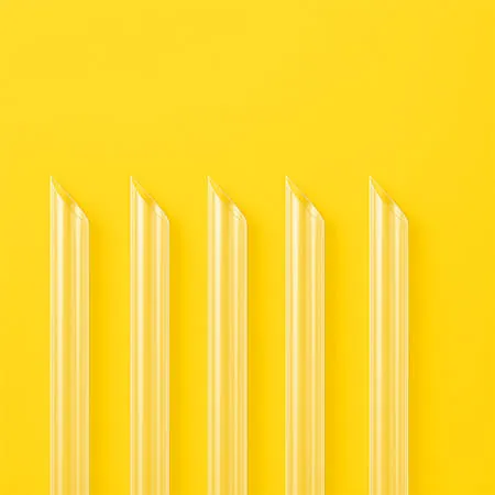 Трубочки для Бабл ти в индивидуальной упаковке - 250 шт / 24 см / 12 мм - Таврида Фуд