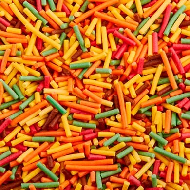 Посыпка «Вермишель цветная» Микс - 1,5 кг