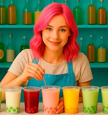 BUBBLE TEA И ДЖУС БОЛЛЫ