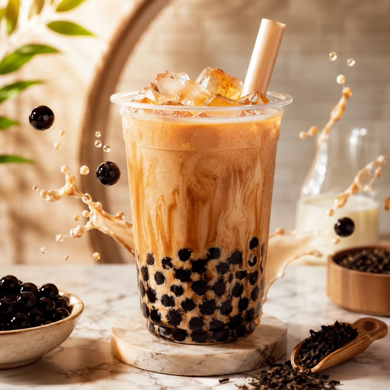 Джус боллы в bubble tea