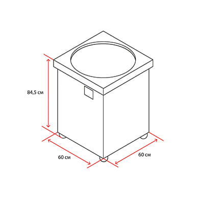 Фризер для жареного мороженого MK-PF1R - Таврида Фуд