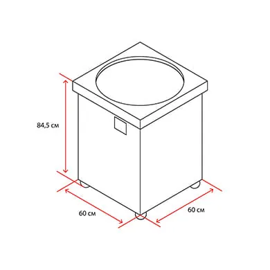 Фризер для жареного мороженого MK-PF1R - Таврида Фуд