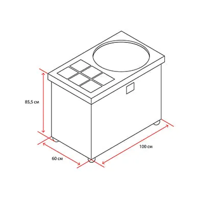 Фризер для жареного мороженого MK-PF1R-6C - Таврида Фуд